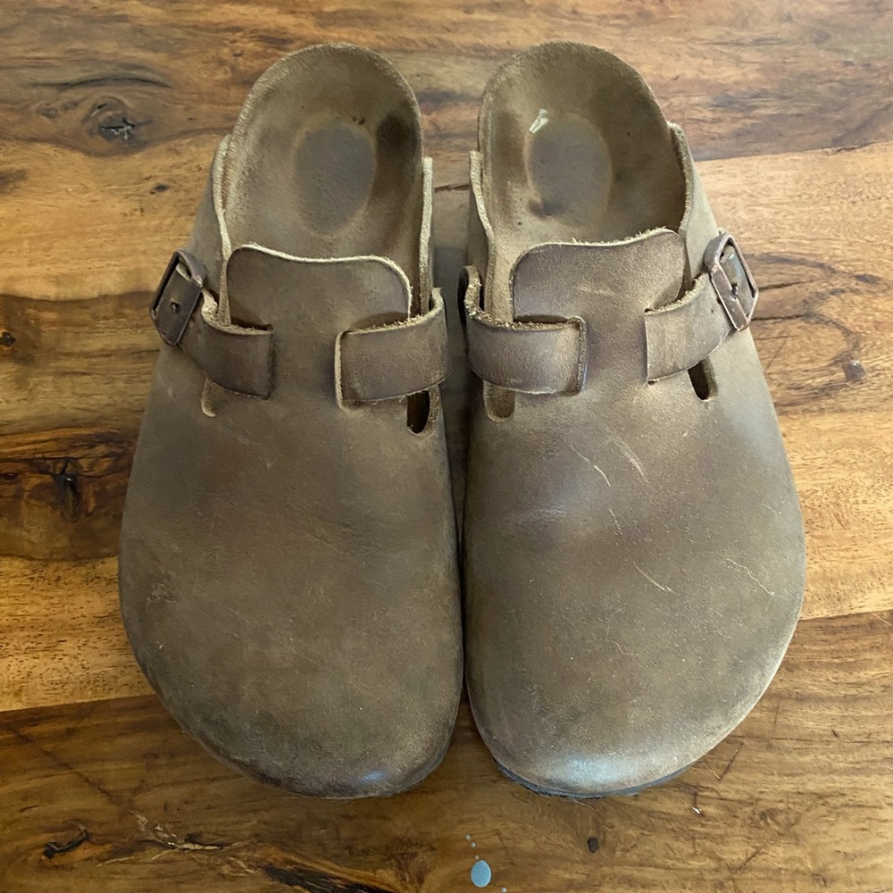 Birkenstock Boston clogs 36 Tobacco oiled leather